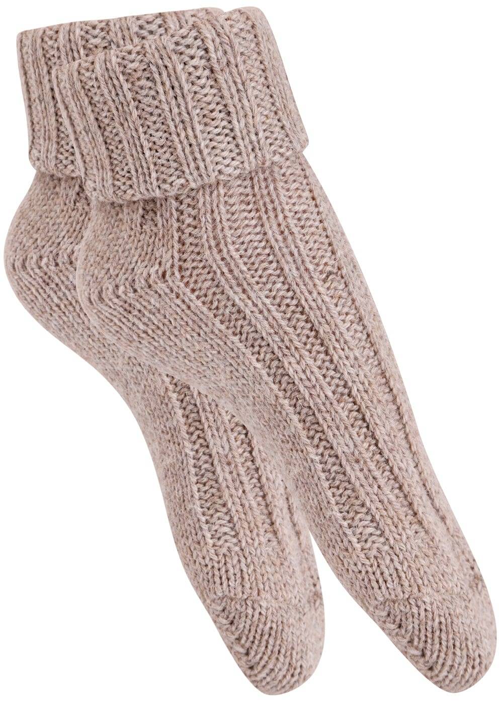 KB Socken Alpakasocken Umschlag - nicht festgenäht Top Angebot