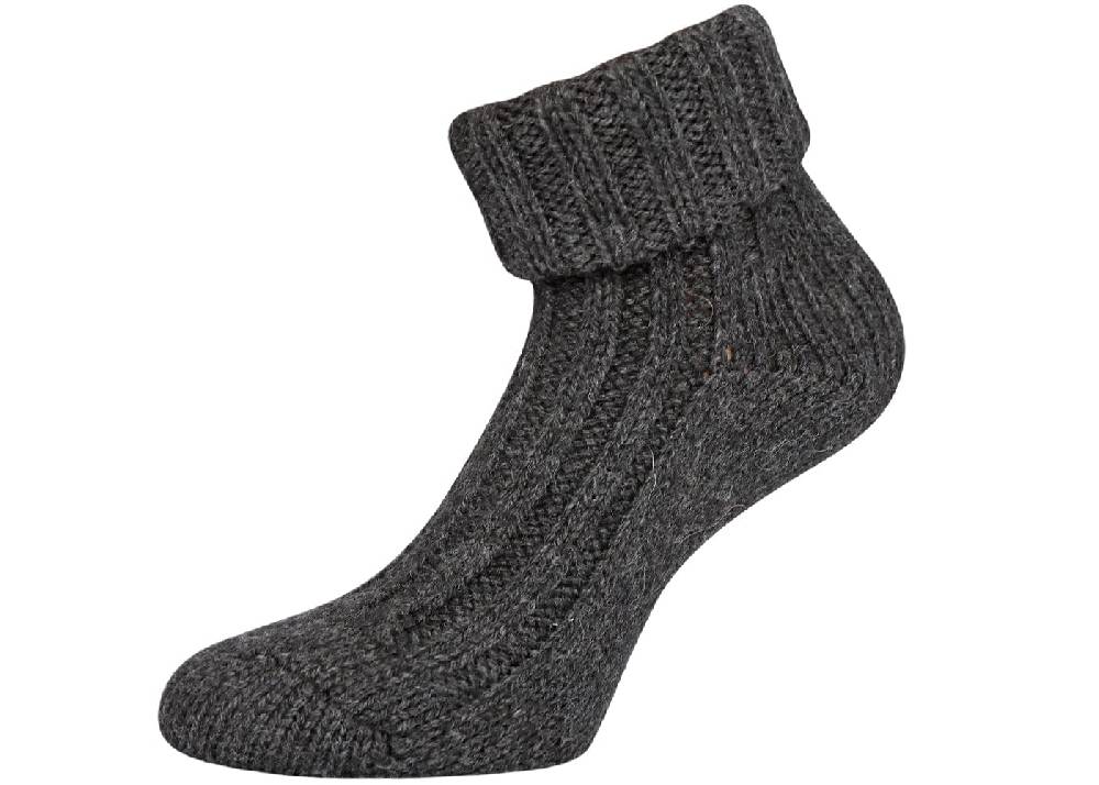 KB Socken Alpakasocken mit Umschlag dickgestrickt - 2 Paar Zeitlich begrenztes Angebot