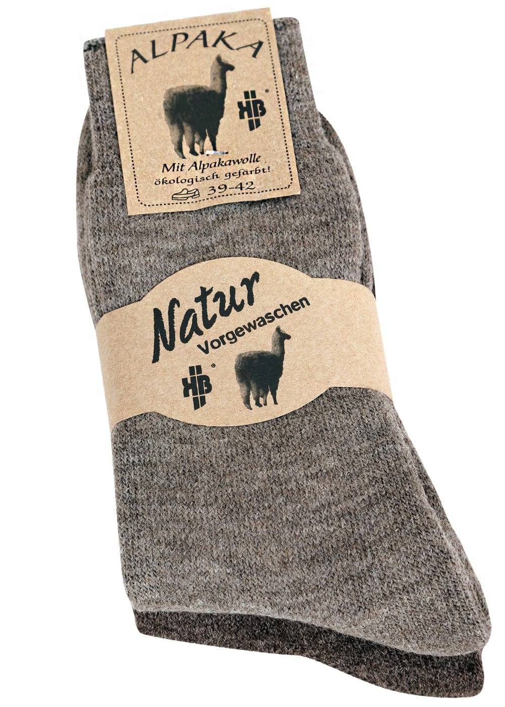KB Socken Alpaka Thermosocken braun - 2 Paar Bestseller