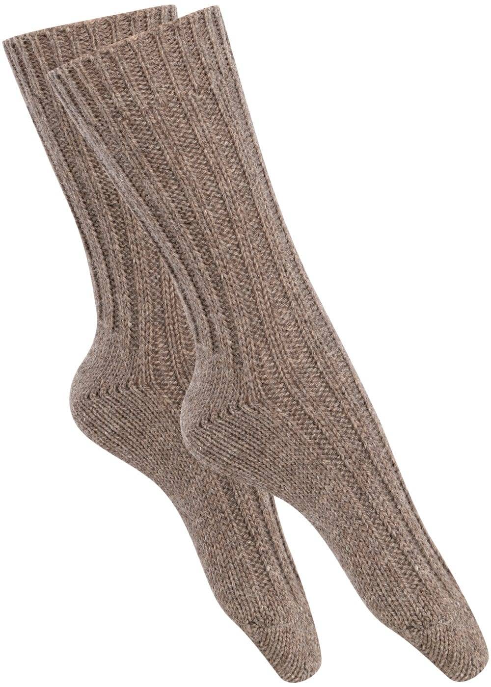 KB Socken Alpakasocken dick gestrickt - 2 Paar Riesige Ersparnisse