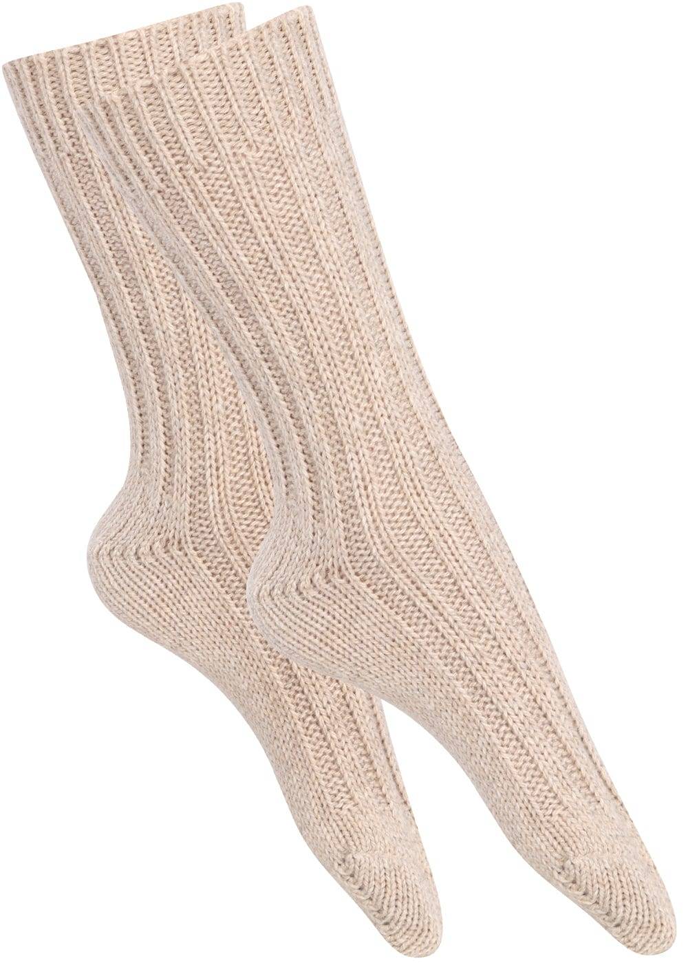 KB Socken Alpakasocken dick gestrickt - 2 Paar Riesige Ersparnisse