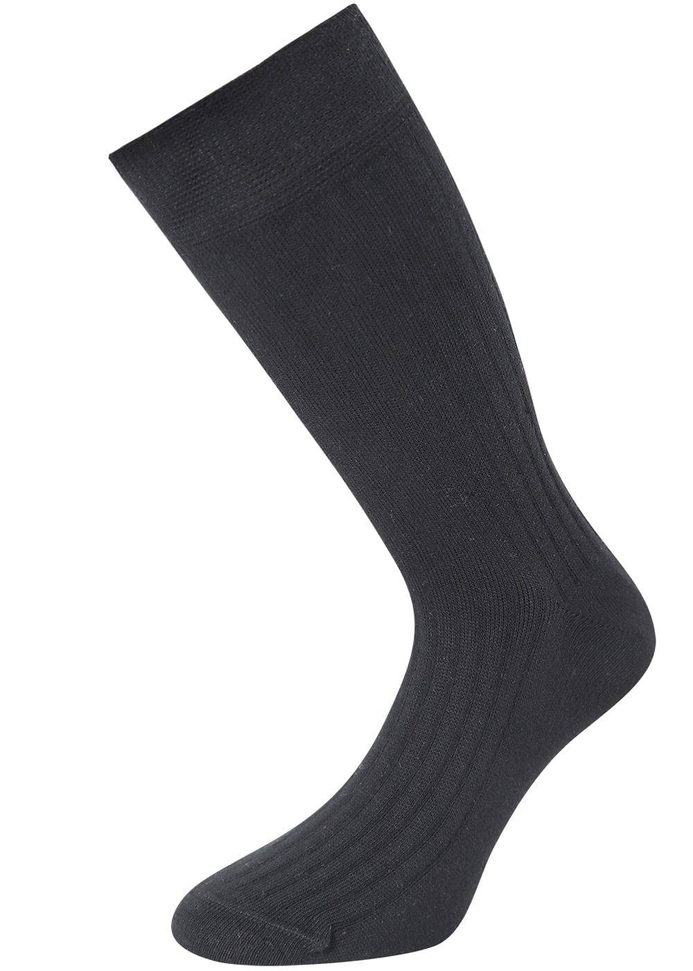 KB Socken Herrensocken Schwarz 100% Baumwolle - 10 Paar Zeitbegrenzte Promotion