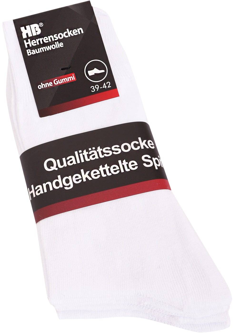 KB Socken Herrensocken weiß - Diabetiker geeignet - 10 Paar Nur für heute