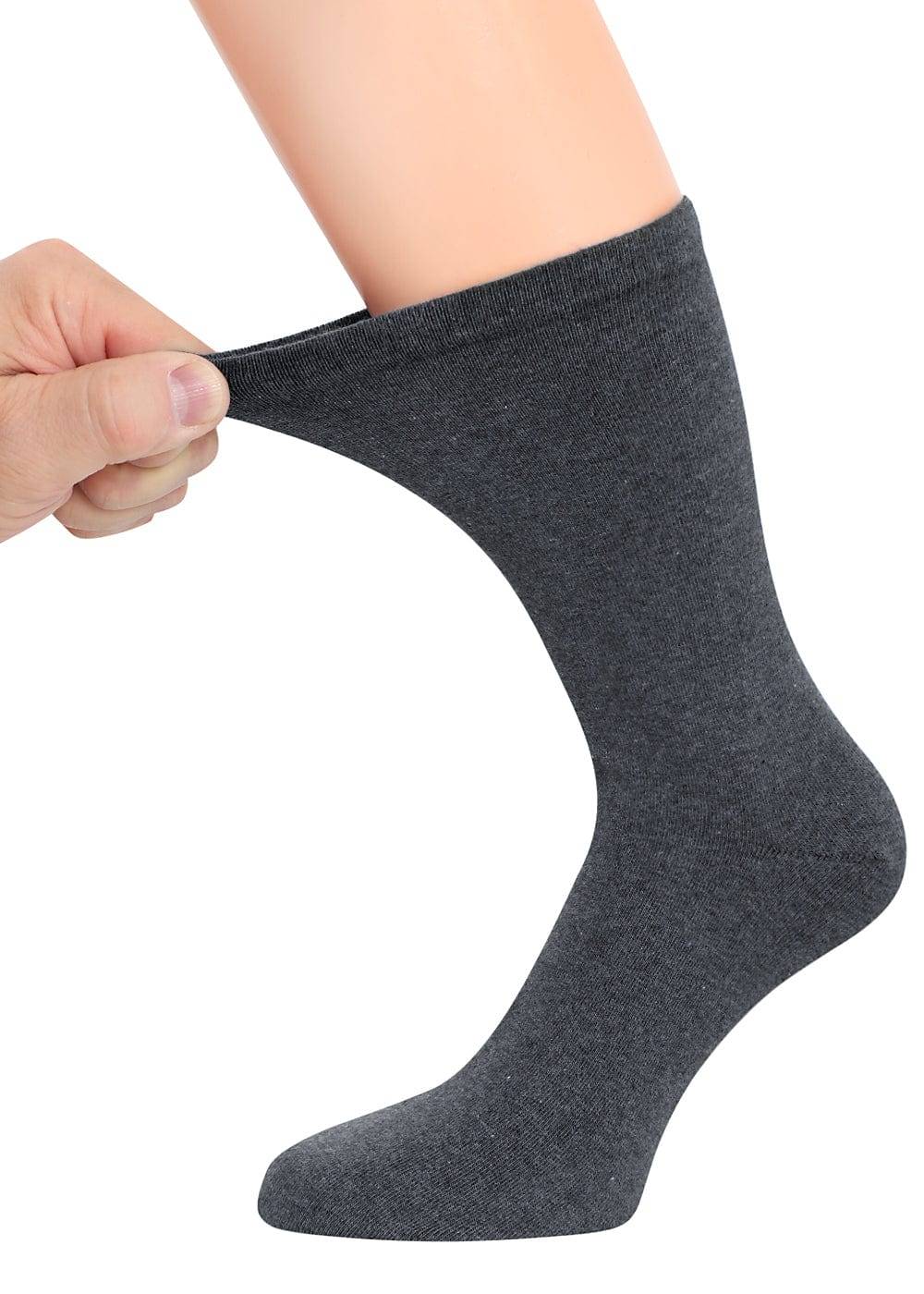 KB Socken Diabetikersocken extra weit dehnbar - Damen und Herren - 6 Paar Black Friday Preise