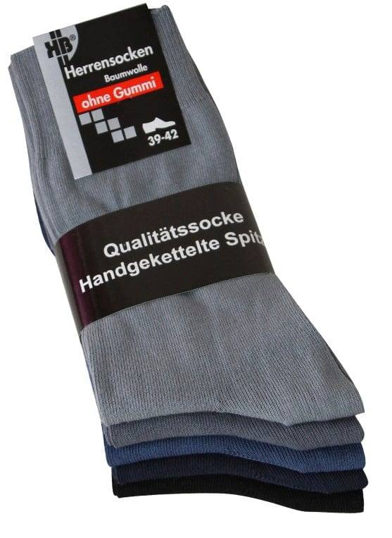 KB Socken Herrensocken ohne Gummi - Auch für Diabetiker geeignet - 10 Paar Outlet