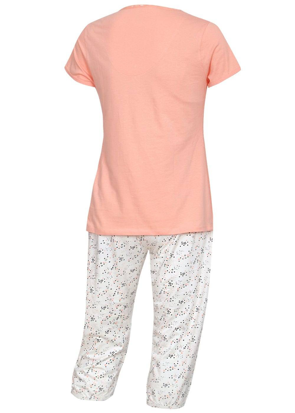 KB Socken Damen Schlafanzug mit Caprihose - 100% Baumwolle Exklusivangebot