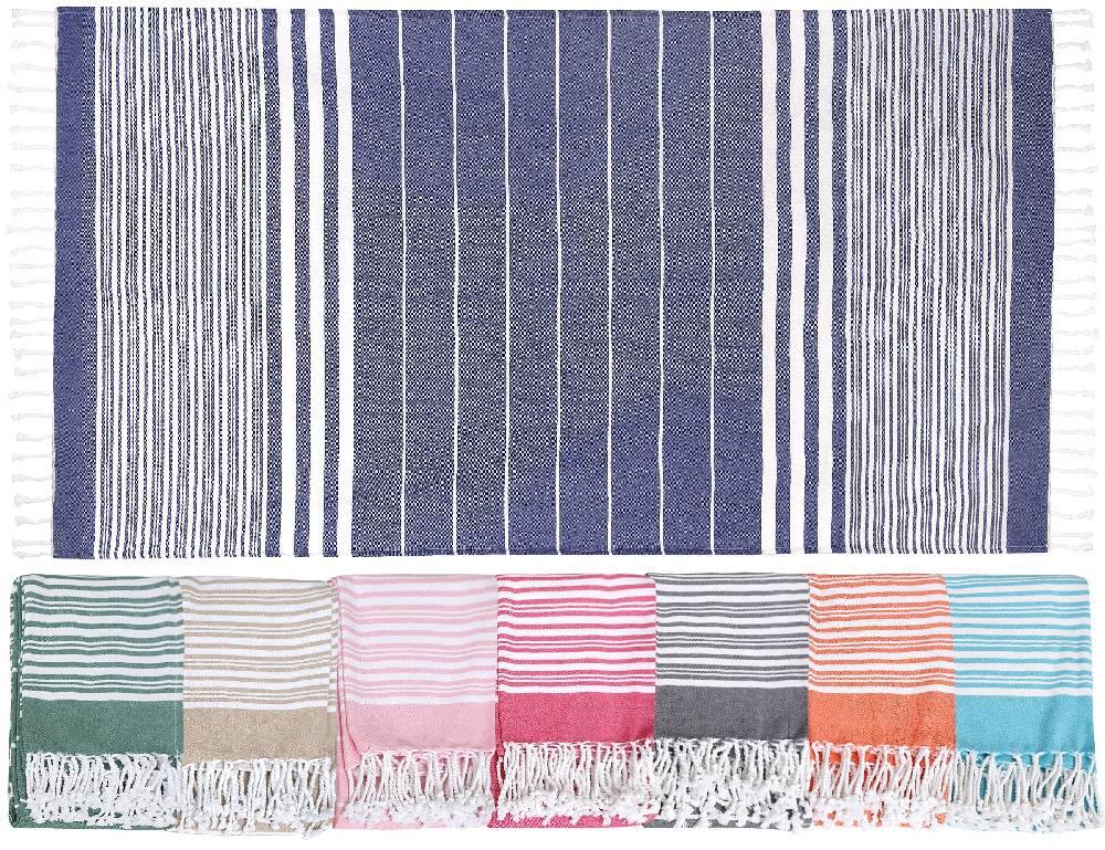 KB Socken Hamamtuch 170cm x 90cm 200 g/m² Kostenlose Rückgabe