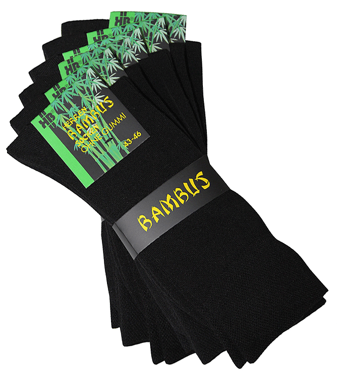 KB Socken Damen Bambussocken Socken schwarz ohne Gummi - 6 Paar 50% Rabatt für begrenzte Zeit