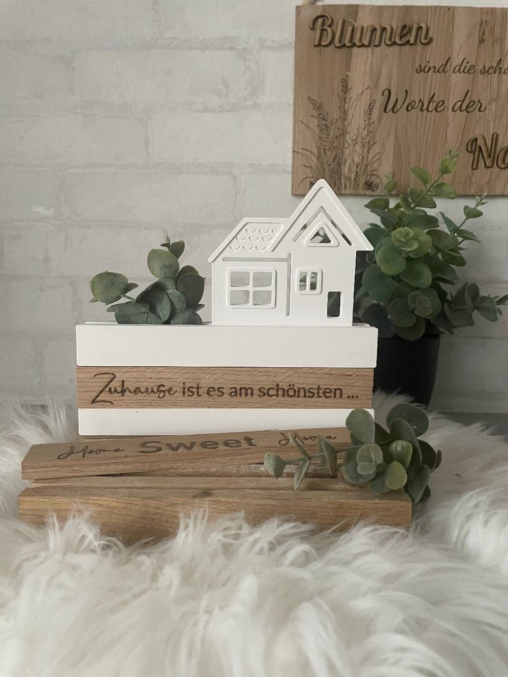 KB Socken Keraflott Einschieber mit Klötzchen – Variante, Sockelleiste für Einschieber , Wohndeko, Deko Aesthetic, Geschenke, Häuserloop, Herz, Haus Günstig kaufen