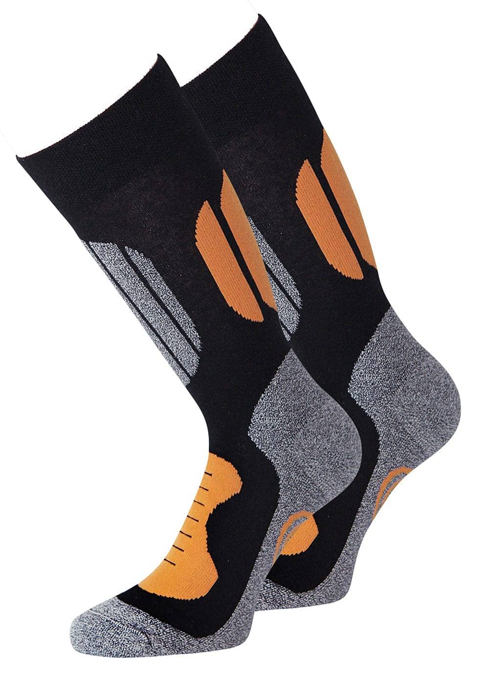 KB Socken Wandersocken Trekkingsocken rot orange grau marine - 8 Paar Tägliche Deals