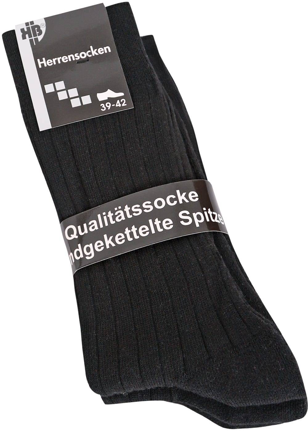 KB Socken Arbeitssocken mit Frotteesohle Schwarz - 10 Paar Speichern exportieren
