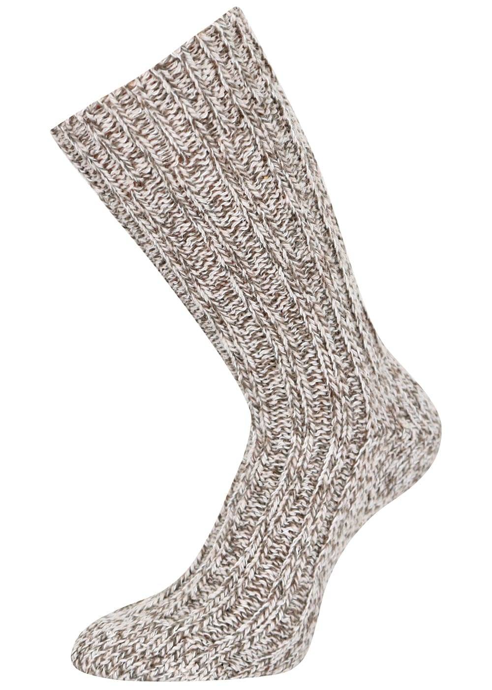 KB Socken Norwegersocken Beige - 2 Paar Auslauf