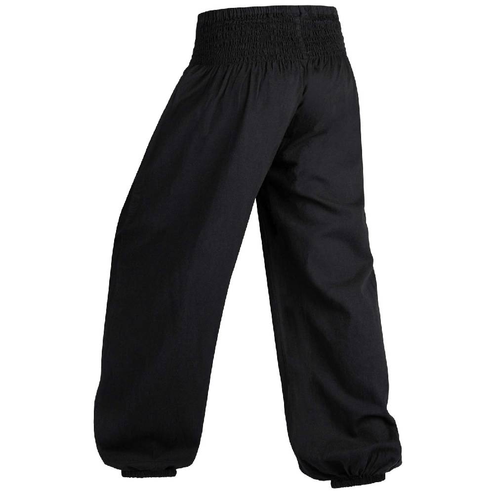 Kunst Und Magie KUNST UND MAGIE Yogahose Pumphose Pluderhose mehrfarbig aus Baumwolle lang Lagerräumung