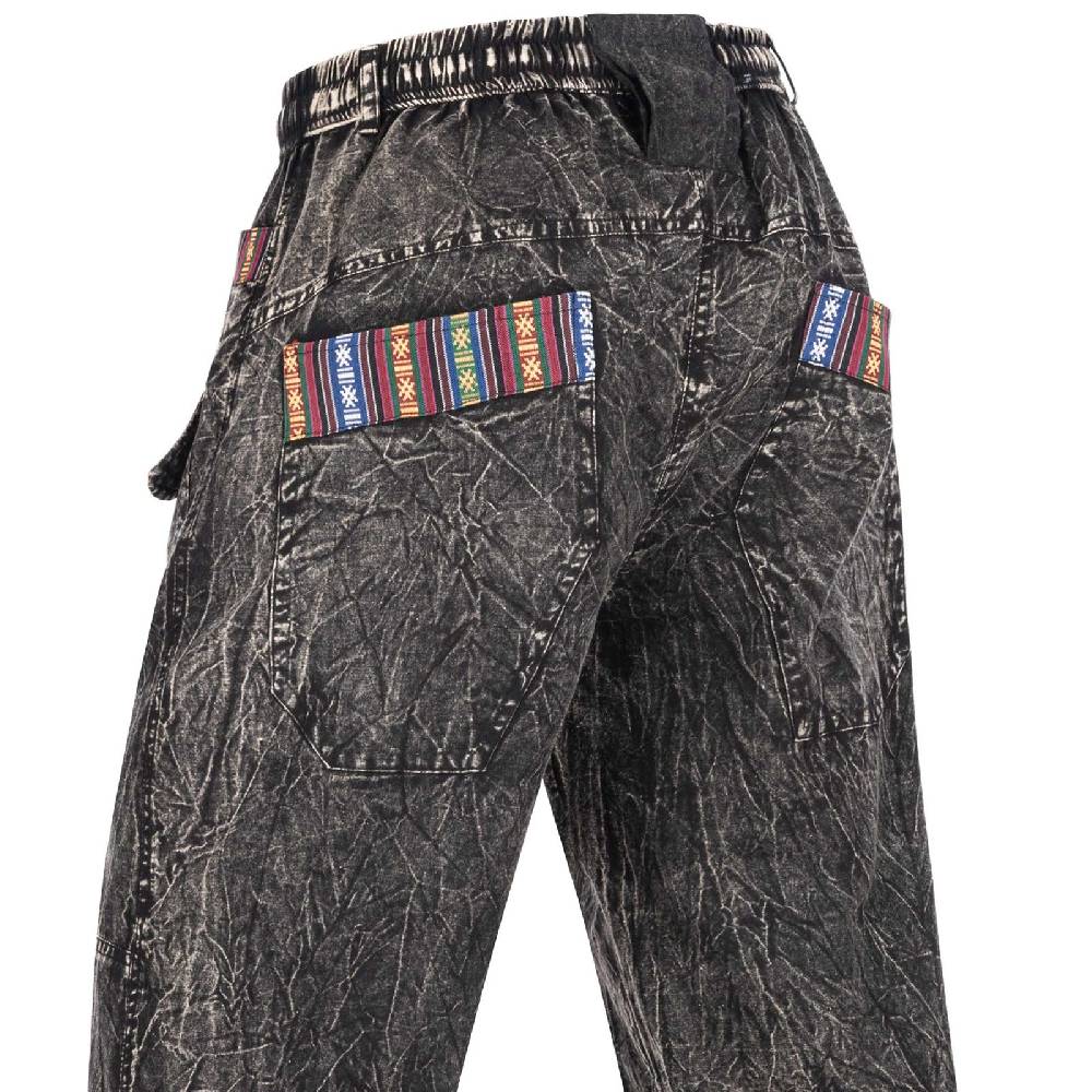 Kunst Und Magie Kurze Aladin Herren Hose 3/4 Baggy Cargo Yoga Pants Hippie Goa Baumwoll Shorts Blitzangebot