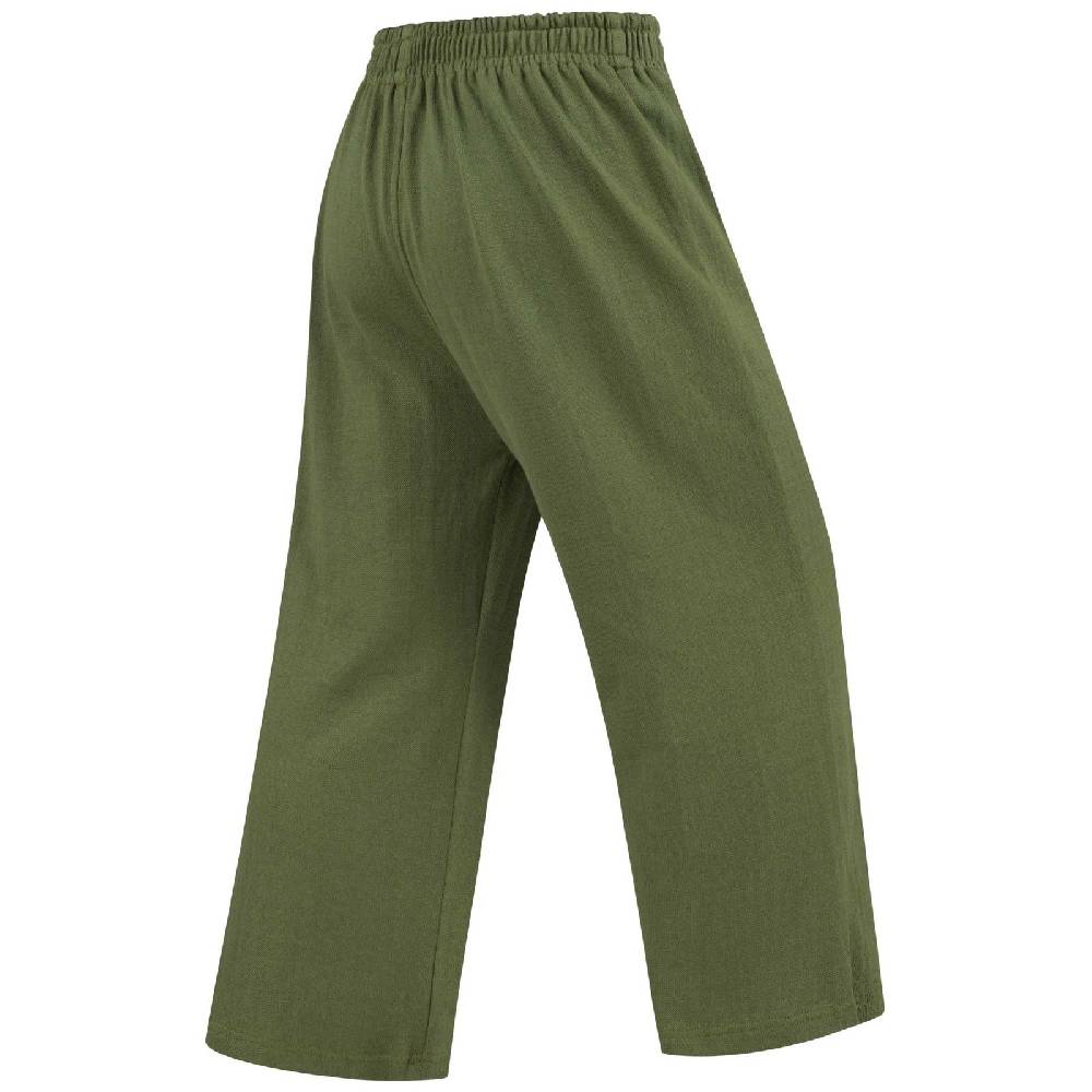 Kunst Und Magie Hose Psy Goa 70er Hippie Boho Ibiza Style Hippie Sommerhose Strick Gruen Letzte 3 Tage