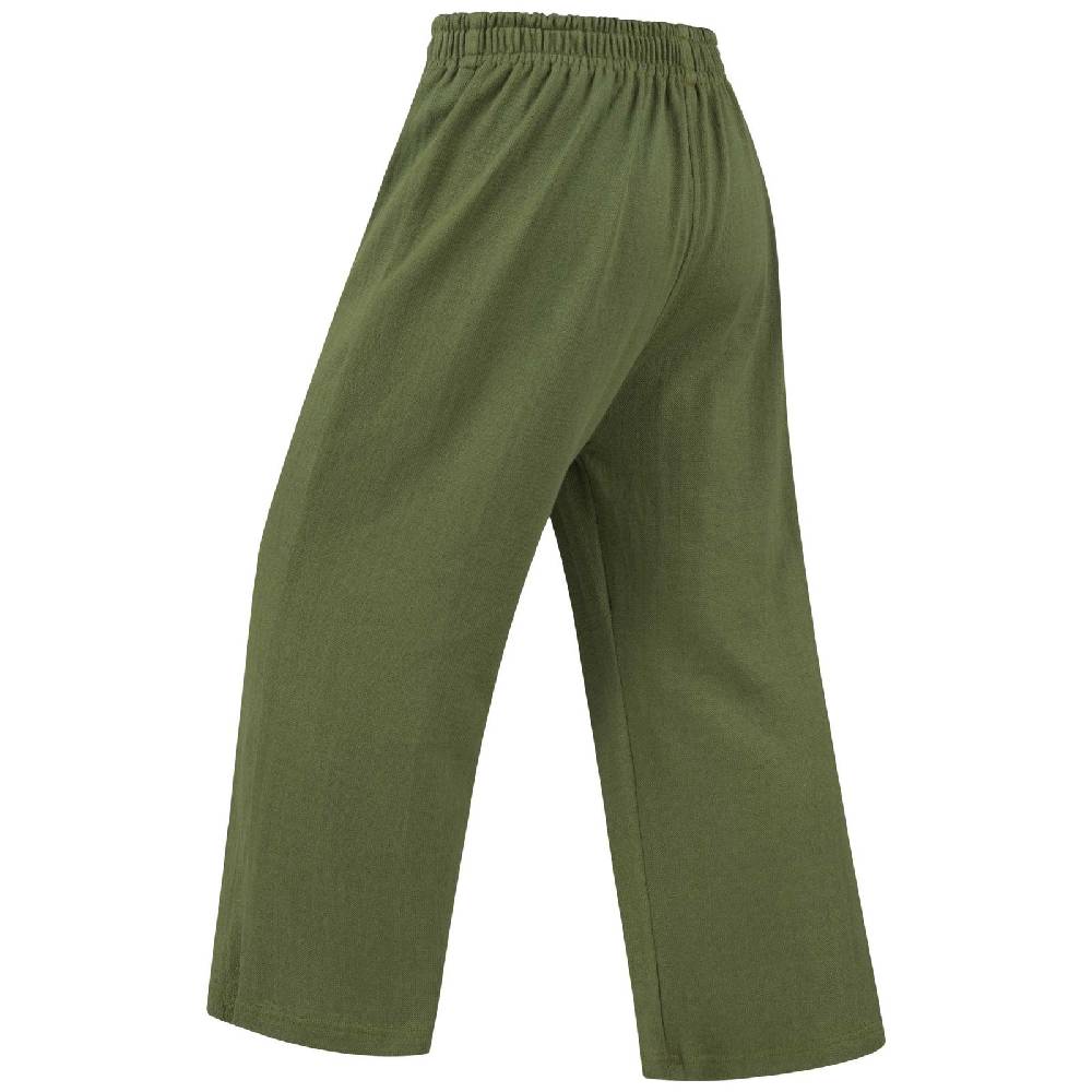 Kunst Und Magie Hose Psy Goa 70er Hippie Boho Ibiza Style Hippie Sommerhose Strick Gruen Letzte 3 Tage
