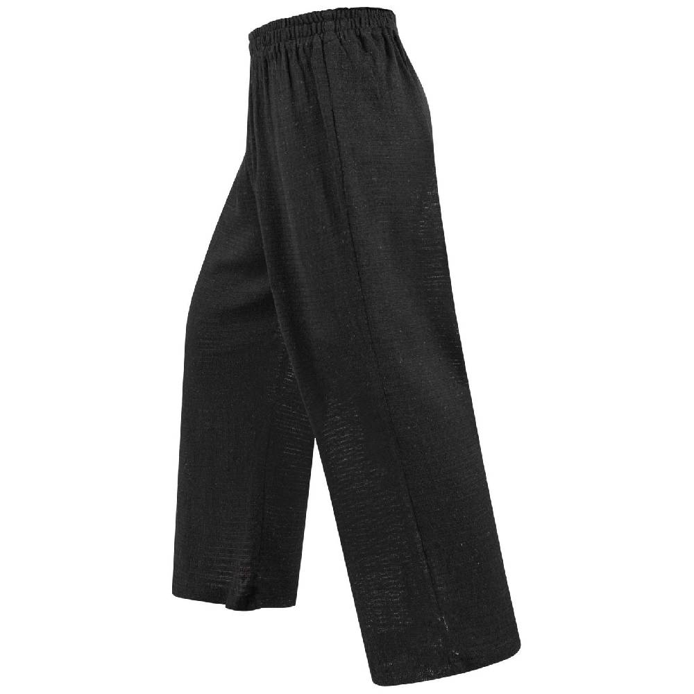 Kunst Und Magie Hose Psy Goa 70er Hippie Boho Ibiza Style Hippie Sommerhose Strick Schwarz JETZT KAUFEN