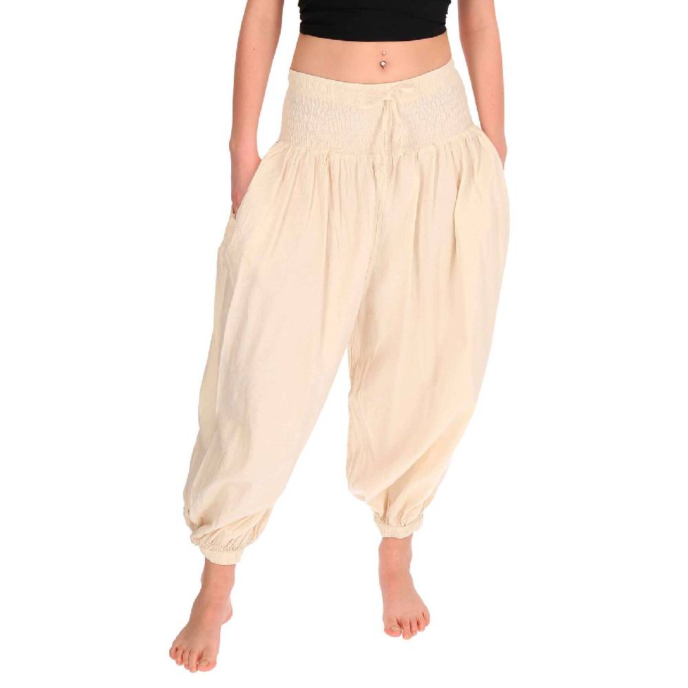Kunst Und Magie Kunst und Magie Damen Hose Baumwoll Yoga Freizeit Haremshose Wellnesshose Pluderhose Ballonhose Sonderangebot der Fabrik