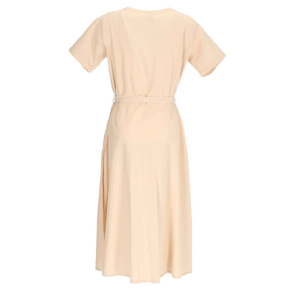 Kunst Und Magie Kleid Sommerkleid Baumwoll Kleid Boho Ibiza Geknöpft Hippie Riesige Rabatte