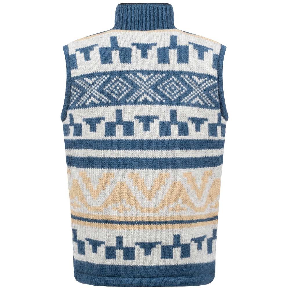 Kunst Und Magie Kunst und Magie Unisex Gilet Ärmellose Weste Strickweste aus Wolle Fleecefutter Winter Aztekenmuster Günstiger Verkauf