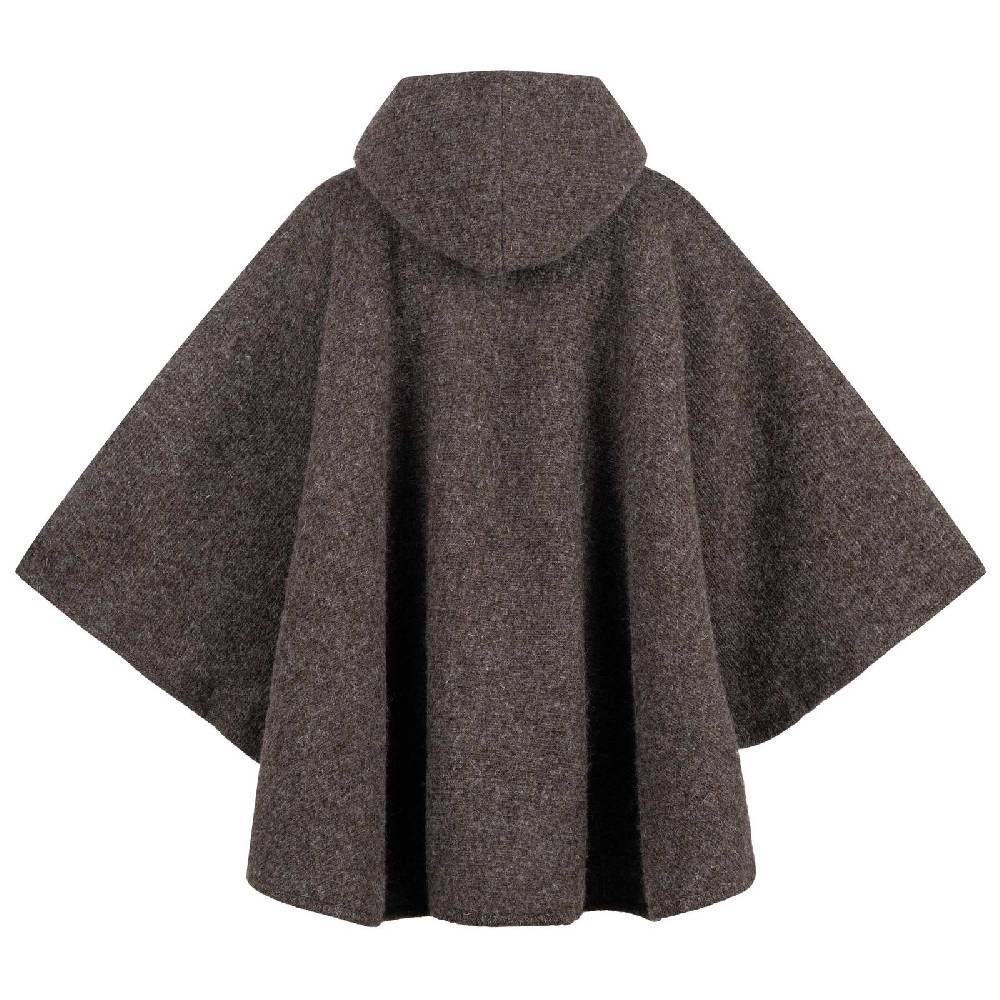 Kunst Und Magie Strick Poncho mit Kapuze Umhang Cape Strickjacke Wolle Jacke mit Kapuze Winter Mantel Meist gekauft