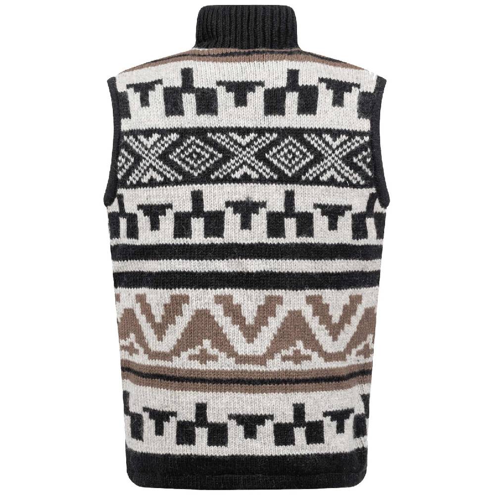 Kunst Und Magie Kunst und Magie Unisex Strickweste aus Wolle mit warmen Fleecefutter Fabrikpreis