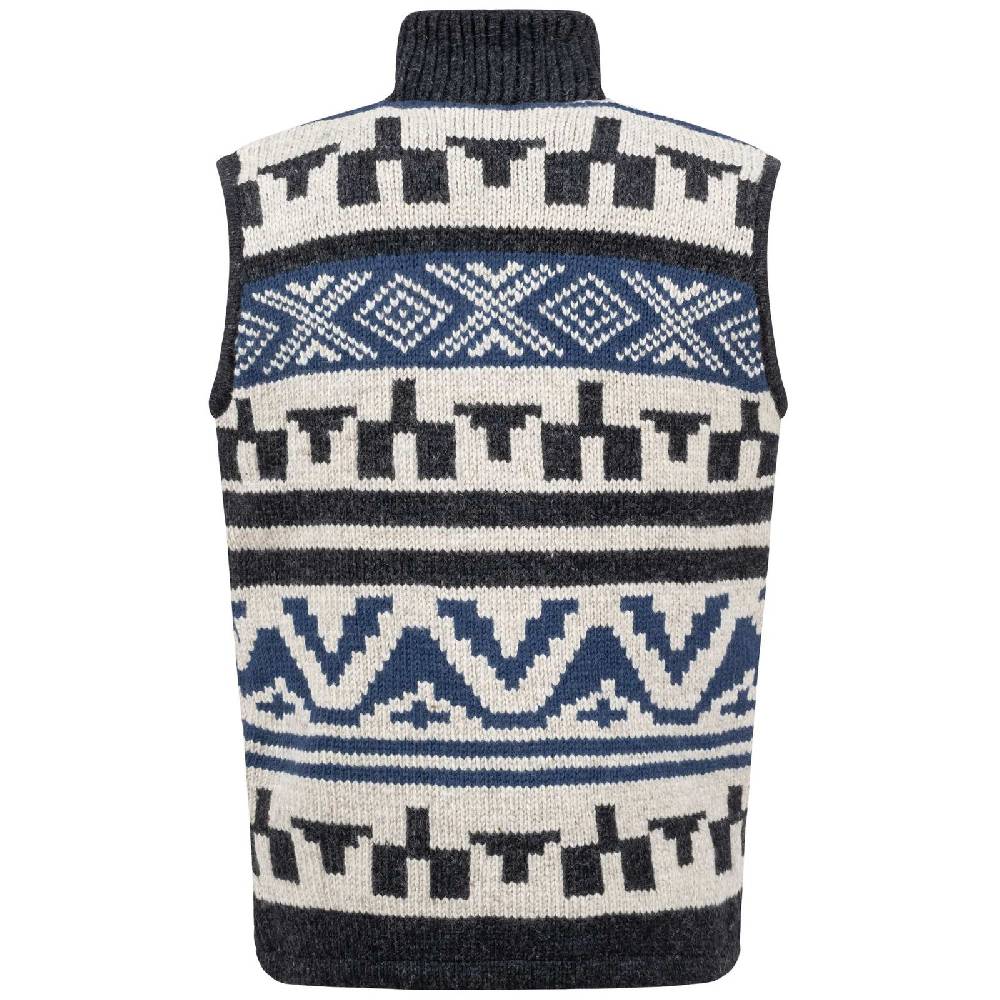 Kunst Und Magie Kunst und Magie Unisex Strickweste aus Wolle mit warmen Fleecefutter Rabatt