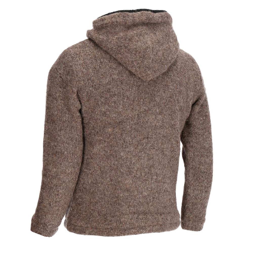 Kunst Und Magie Baja Hoodie Strickjacke Wolle Jacke mit Kapuze Winter Pullover Kapuzenpullover Preisnachlass