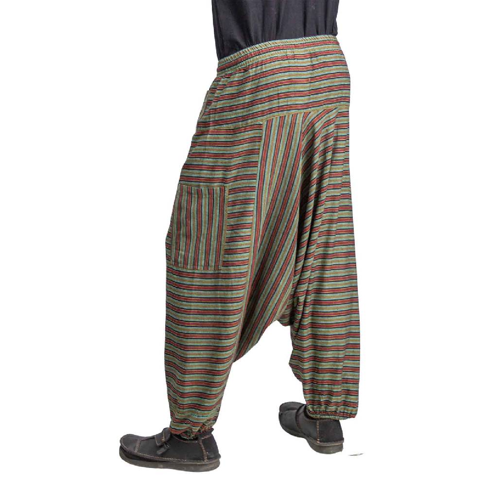 Kunst Und Magie Kunst und Magie Bunte Unisex Aladin Haremshose Wellnesshose Wohlfühl Hose Valentinstagsangebot