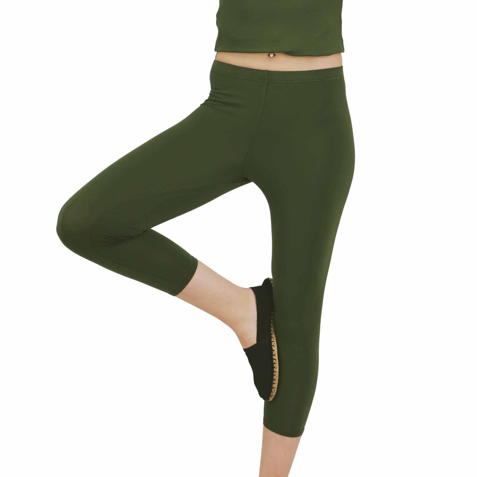 Kunst Und Magie Kunst und Magie Damen Yoga Leggings Atmungsaktive Wellnesshose Yogahose 3/4 Kostenlose Rückgabe