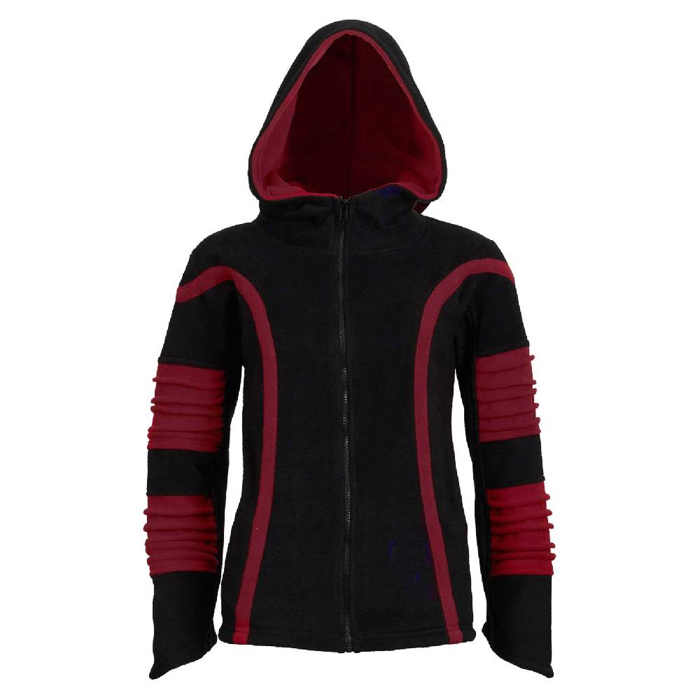 Kunst Und Magie Kunst und Magie Unisex Psy Goa Fleecejacke Zipfelkapuze Fleece Hippie Jacke Hoodie Super Rabatt