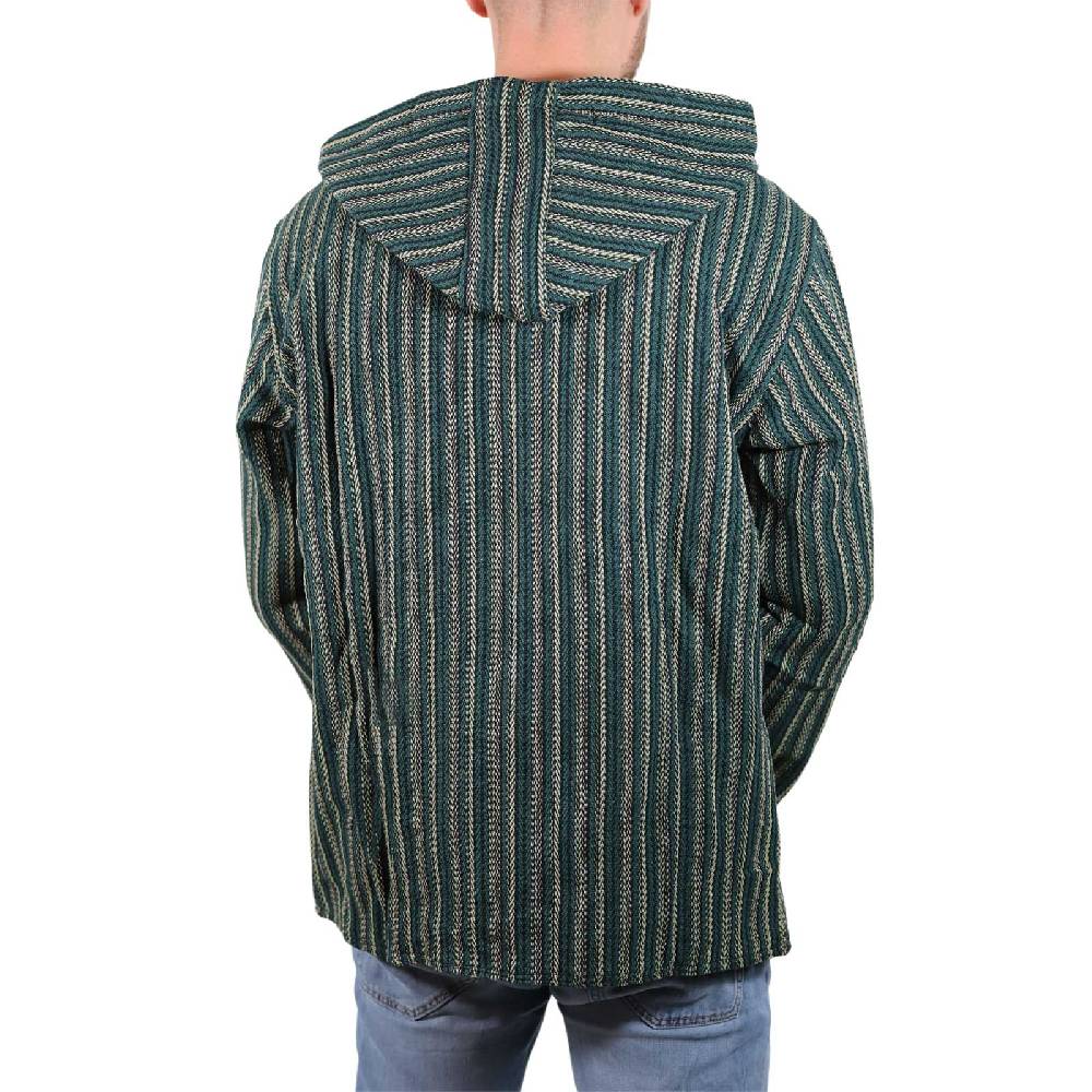 Kunst Und Magie Bunter Kapuzenpulli Kapu Baja Jerga Hoodie mit Kapuze und Kängurutaschen Hippie Goa Auslauf