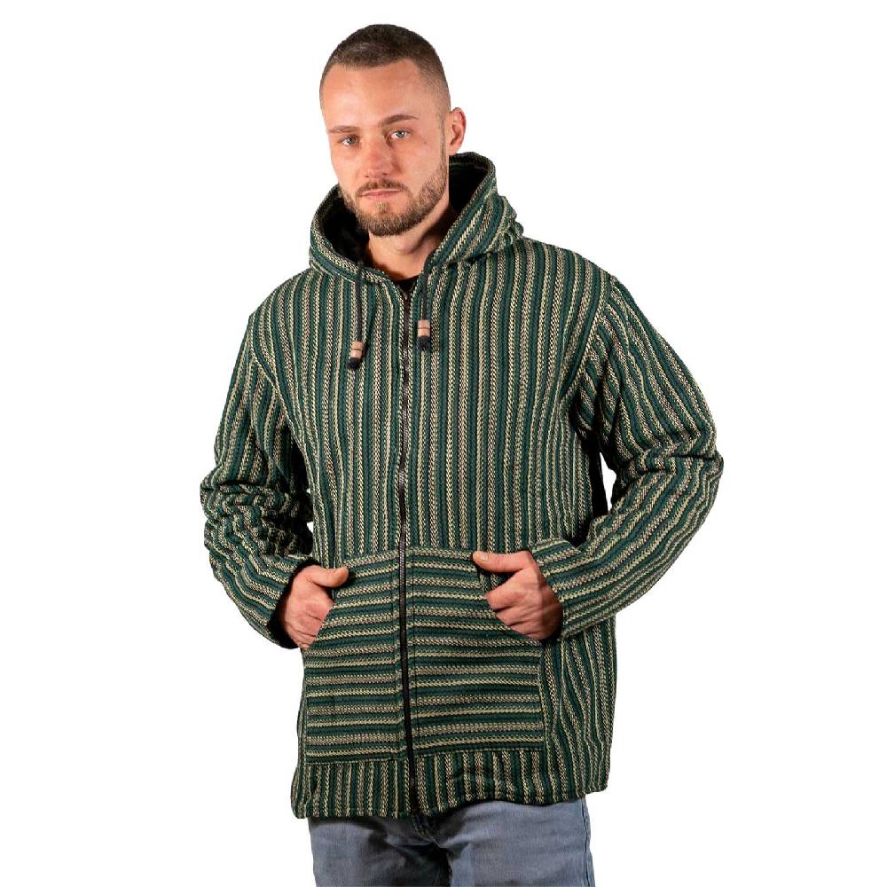 Kunst Und Magie Kapuzenjacke Kapu Hoodie mit Kapuze Goa Hippie Jacke Nepal Fair Hotsell