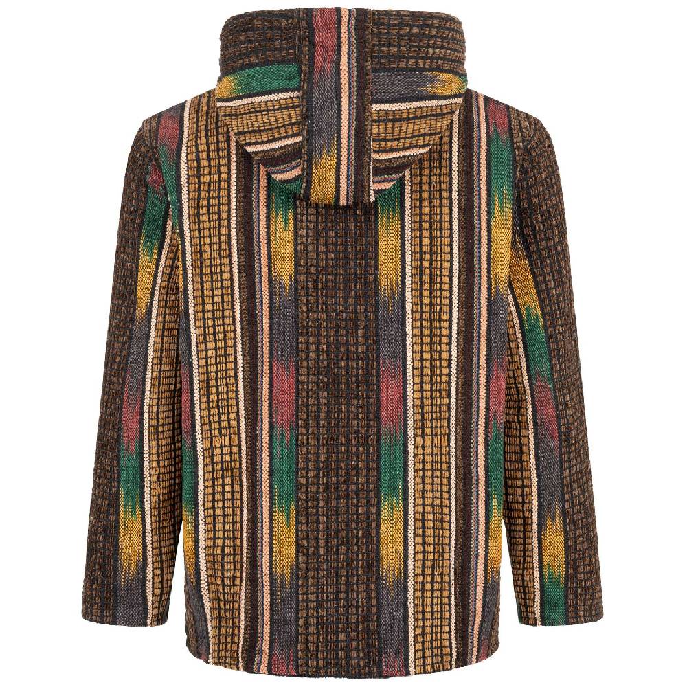 Kunst Und Magie Kapuzenjacke Kapu Hoodie mit Kapuze und Kängurutaschen Hippie Jacke Gheri Nepal Meist gekauft
