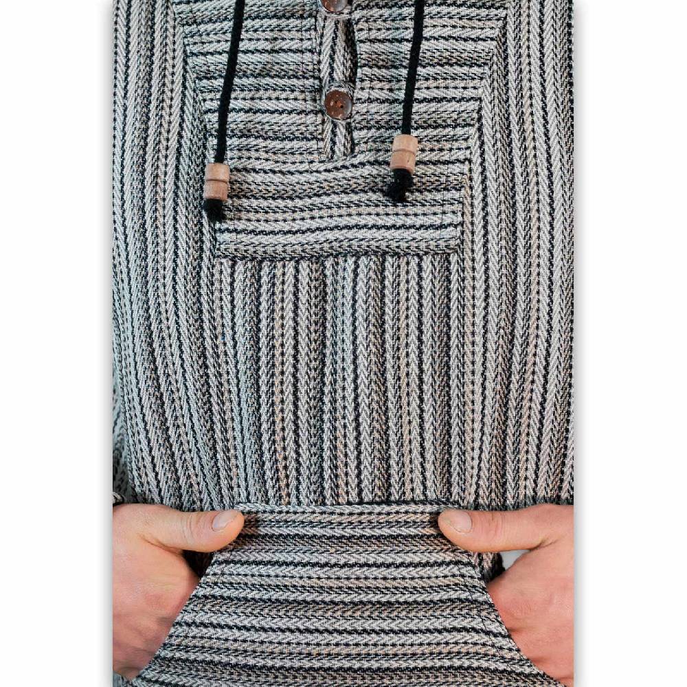 Kunst Und Magie Kapuzenpulli Kapu Baja Jerga Hoodie mit Kapuze und Kängurutaschen Blitzverkäufe