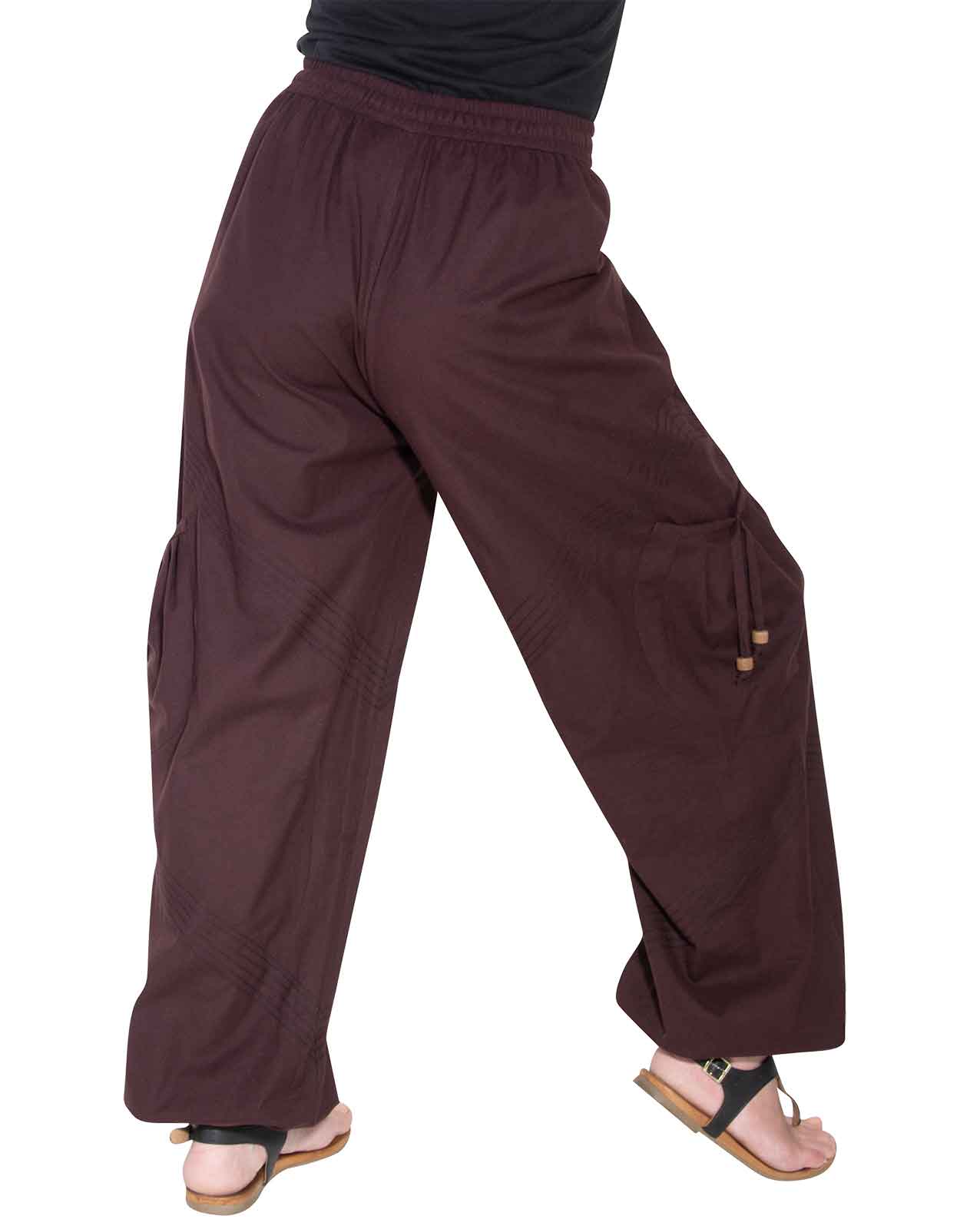 Kunst Und Magie Kunst und Magie Unisex Goa Pluderhose in klassischen Farben Zeitlich begrenztes Angebot