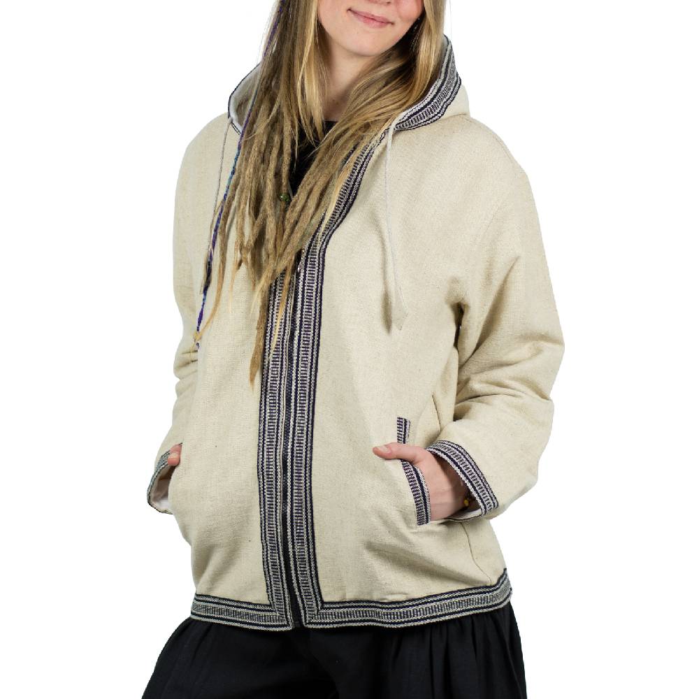 Kunst Und Magie Kunst und Magie Unisex Baumwolljacke mit Fleecefutter und Kapuze Räumungsverkauf