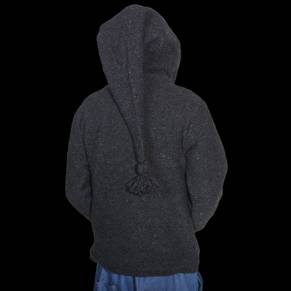 Kunst Und Magie Kunst & Magie Unisex Strick- Wolljacke abnehmbare Zipfelkapuze Kauf eins, bekomm eins gratis
