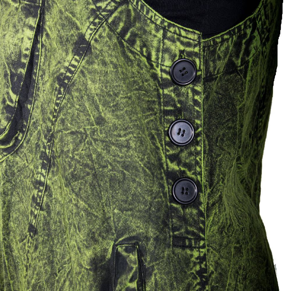 Kunst Und Magie Kunst und Magie Unisex Vintage Latzhose Ibiza stonewashed Haremshose Overall Tägliche Deals