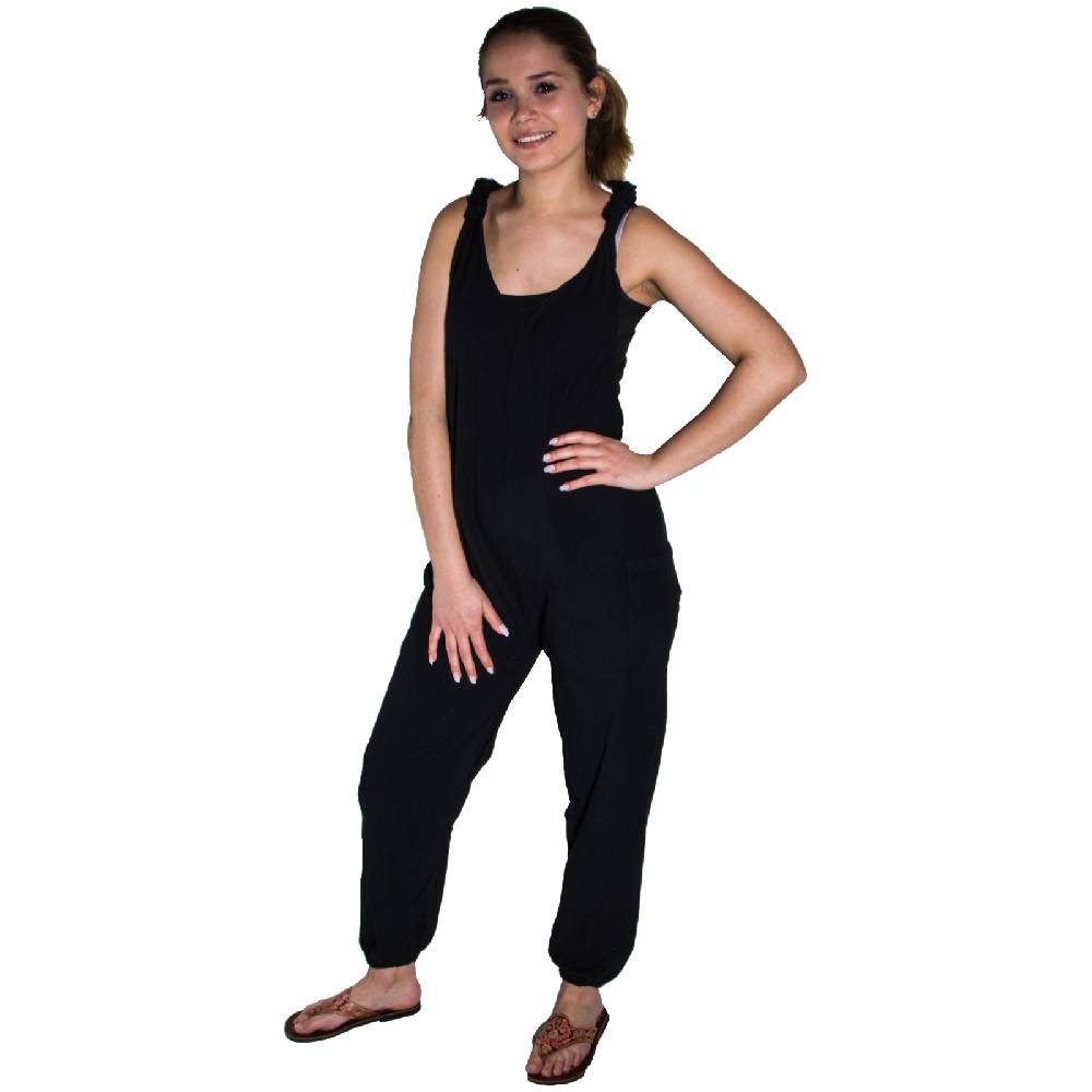 Kunst Und Magie Kunst und Magie alternative Sommer Latzhose Unifarben Tiefpreis