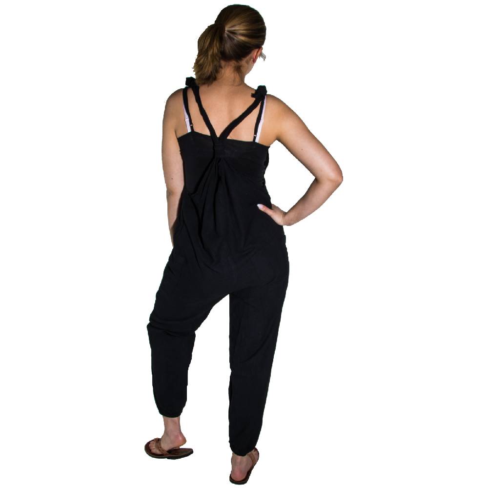 Kunst Und Magie Kunst und Magie alternative Sommer Latzhose Unifarben Tiefpreis