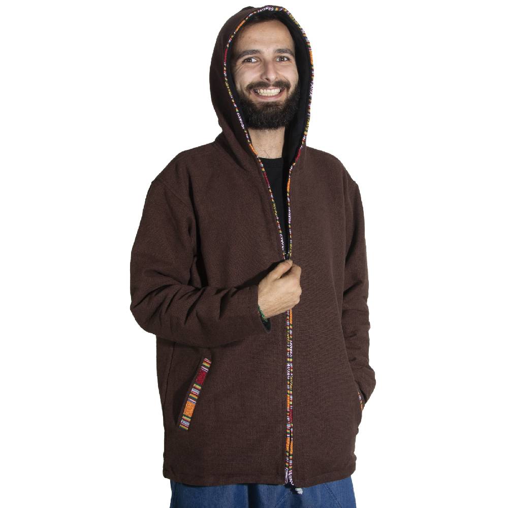 Kunst Und Magie Kunst und Magie Unisex Baumwolljacke mit Fleecefutter und Kapuze Hoodie Letzte 3 Tage