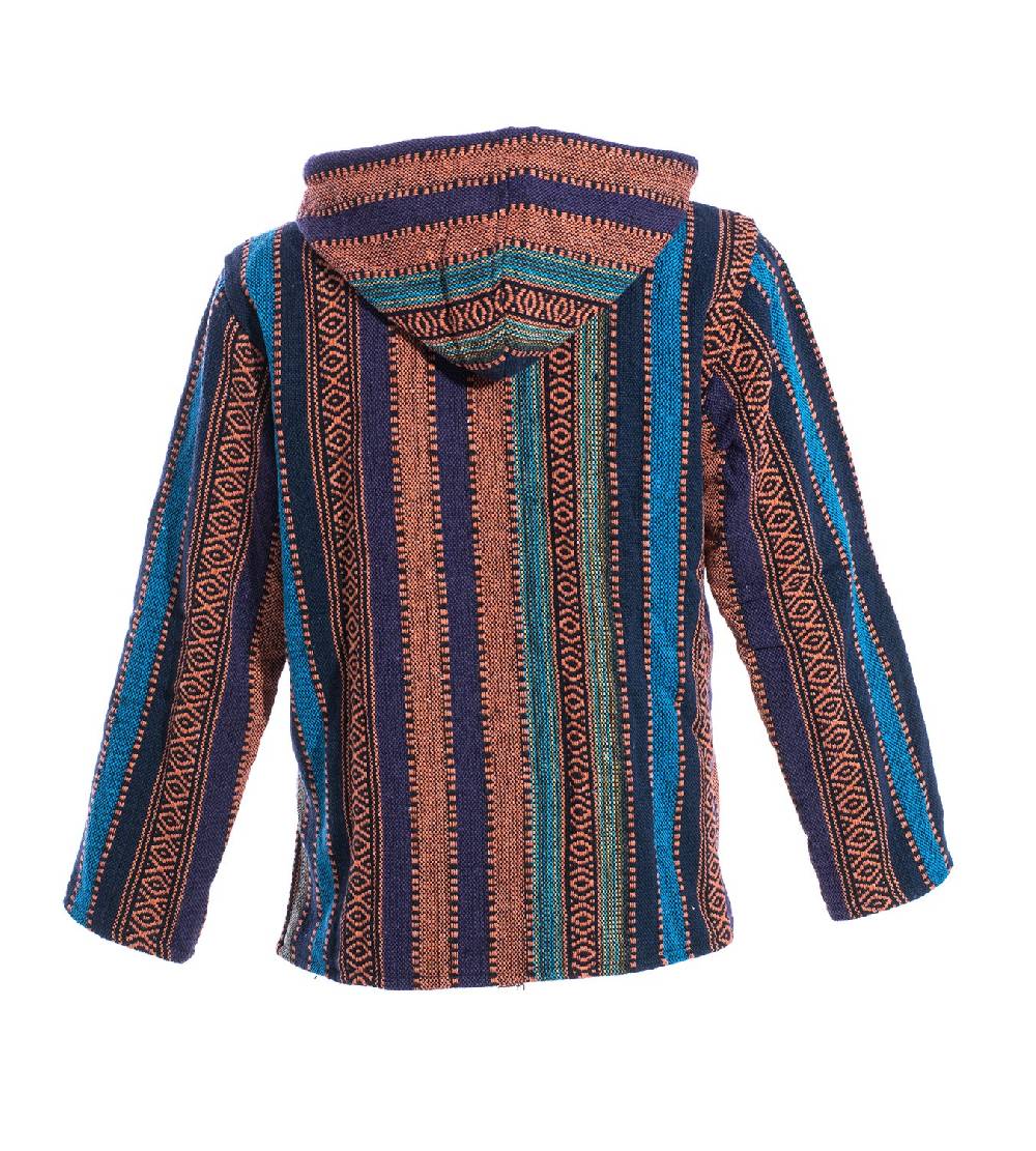 Kunst Und Magie Kunst und Magie Nepal Baja Jerga Sweatshirt Poncho 50% Rabatt mit kostenlosem Versand