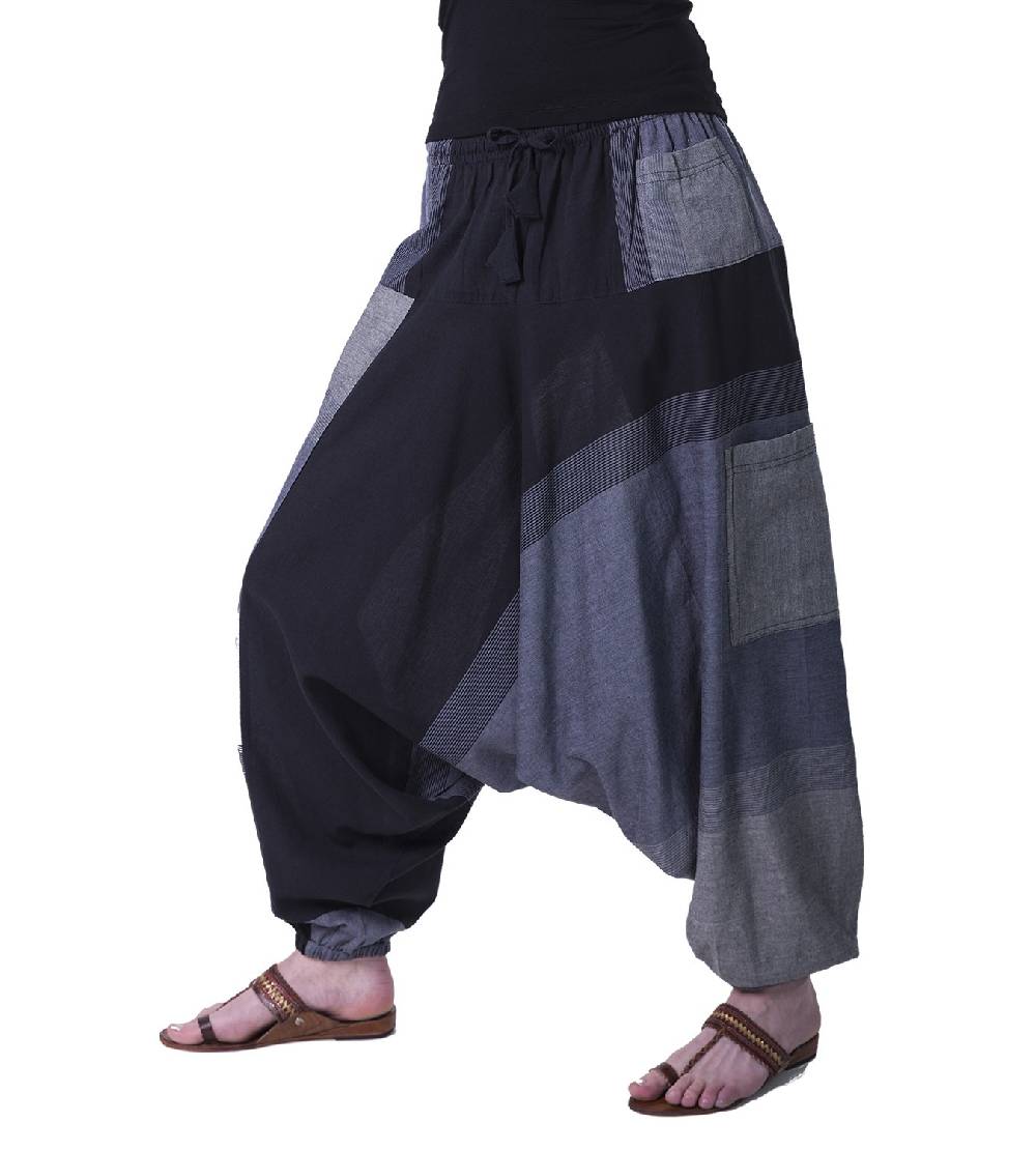 Kunst Und Magie Kunst und Magie Bunte Aladin Haremshose Pumphose Pluderhose Harem Hippie Fabrikladen