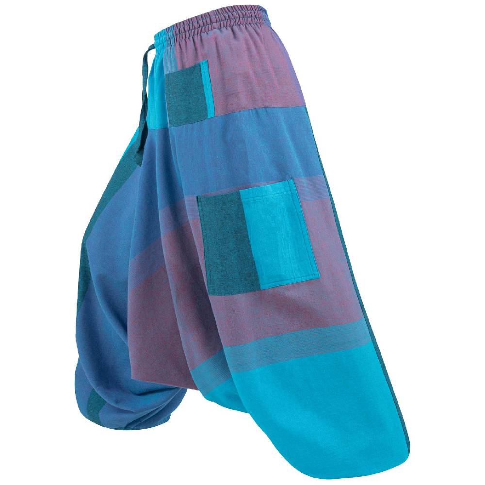 Kunst Und Magie Kunst und Magie Bunte Aladin Haremshose Pumphose Pluderhose Harem Hippie Fabrikladen