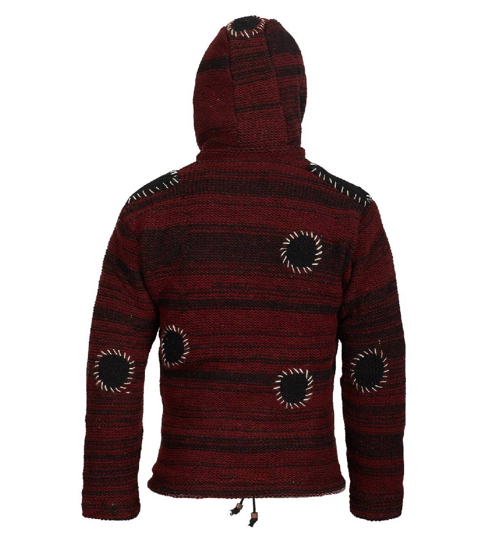 Kunst Und Magie Kunst und Magie Strickjacke mit Fleecefutter Strickpullover zollfrei