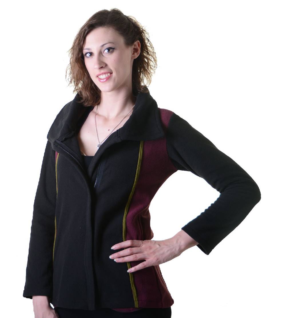 Kunst Und Magie Kunst und Magie Damen Fleecejacke Goa Psy Hippie - Boho Jacke Hotsell