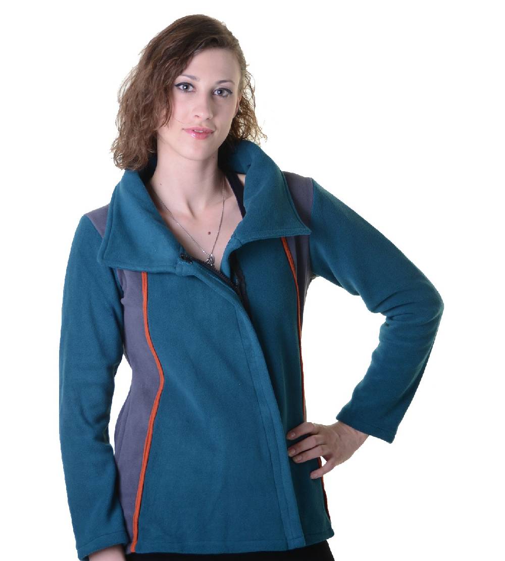 Kunst Und Magie Kunst und Magie Damen Fleecejacke Goa Psy Hippie - Boho Jacke Hotsell