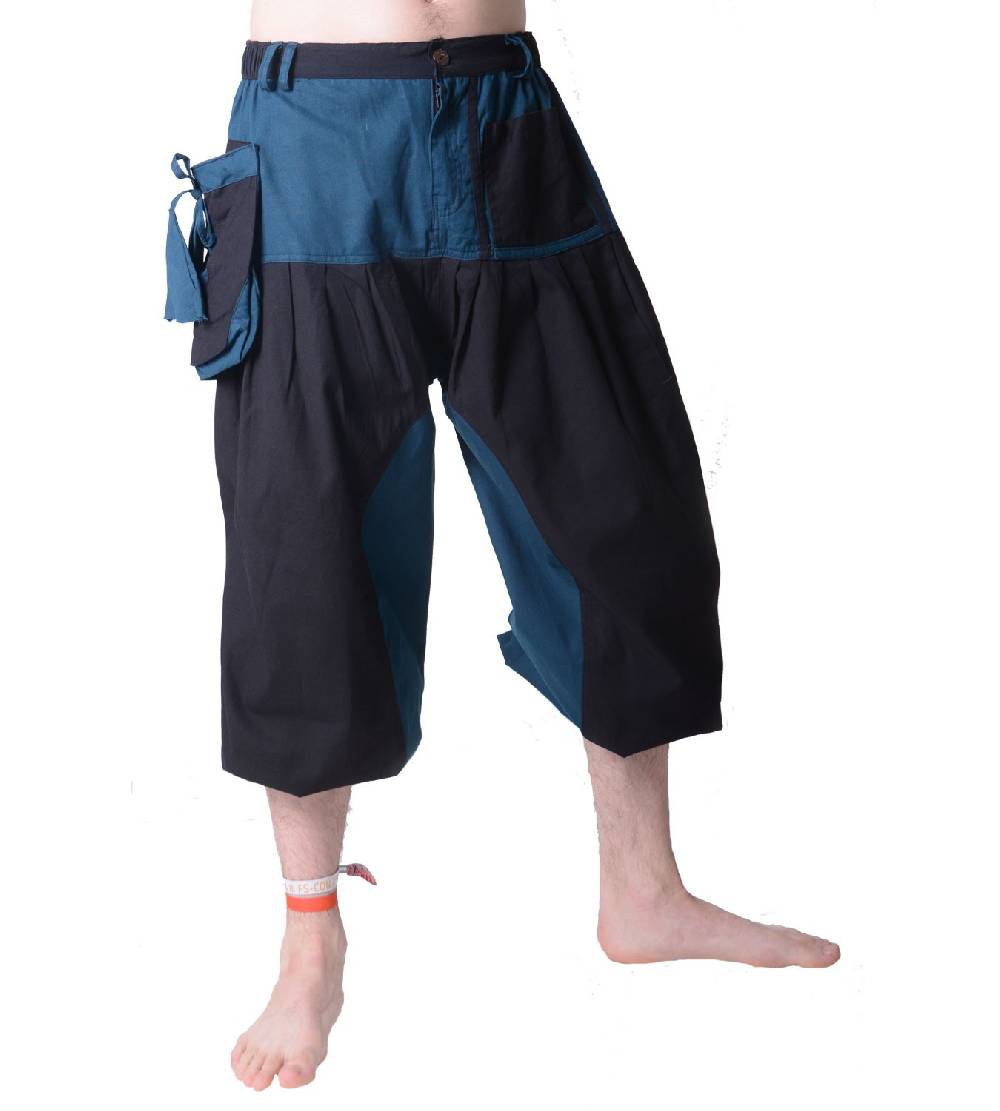 Kunst Und Magie Kurze Hose Dreiviertelhose - Herren Goa Hippie Freizeithose Sommerhose Meist gekauft