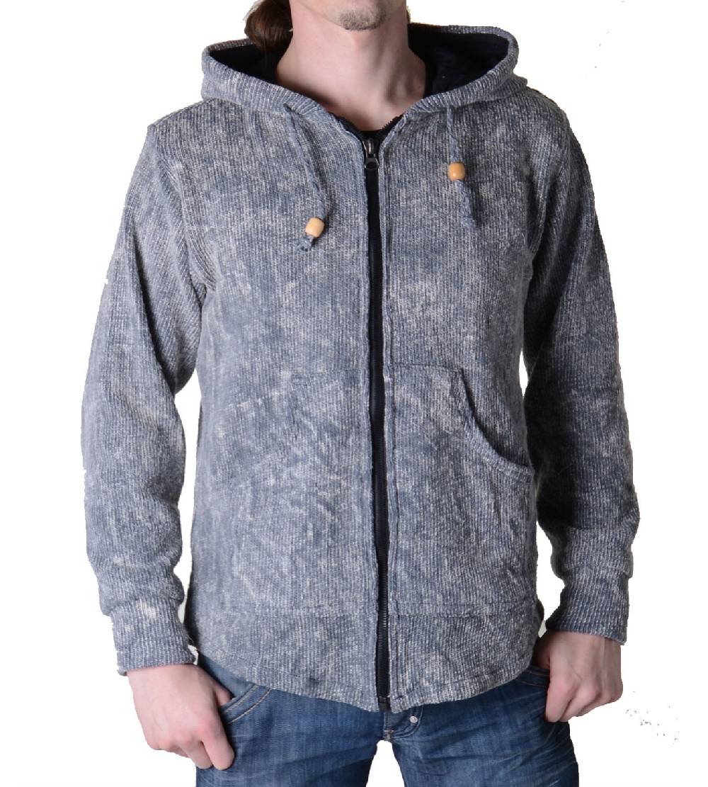 Kunst Und Magie Kapuzen - Strickjacke Sweatjacke mit Zipfelkapuze Mittelalter Saisonale Angebote